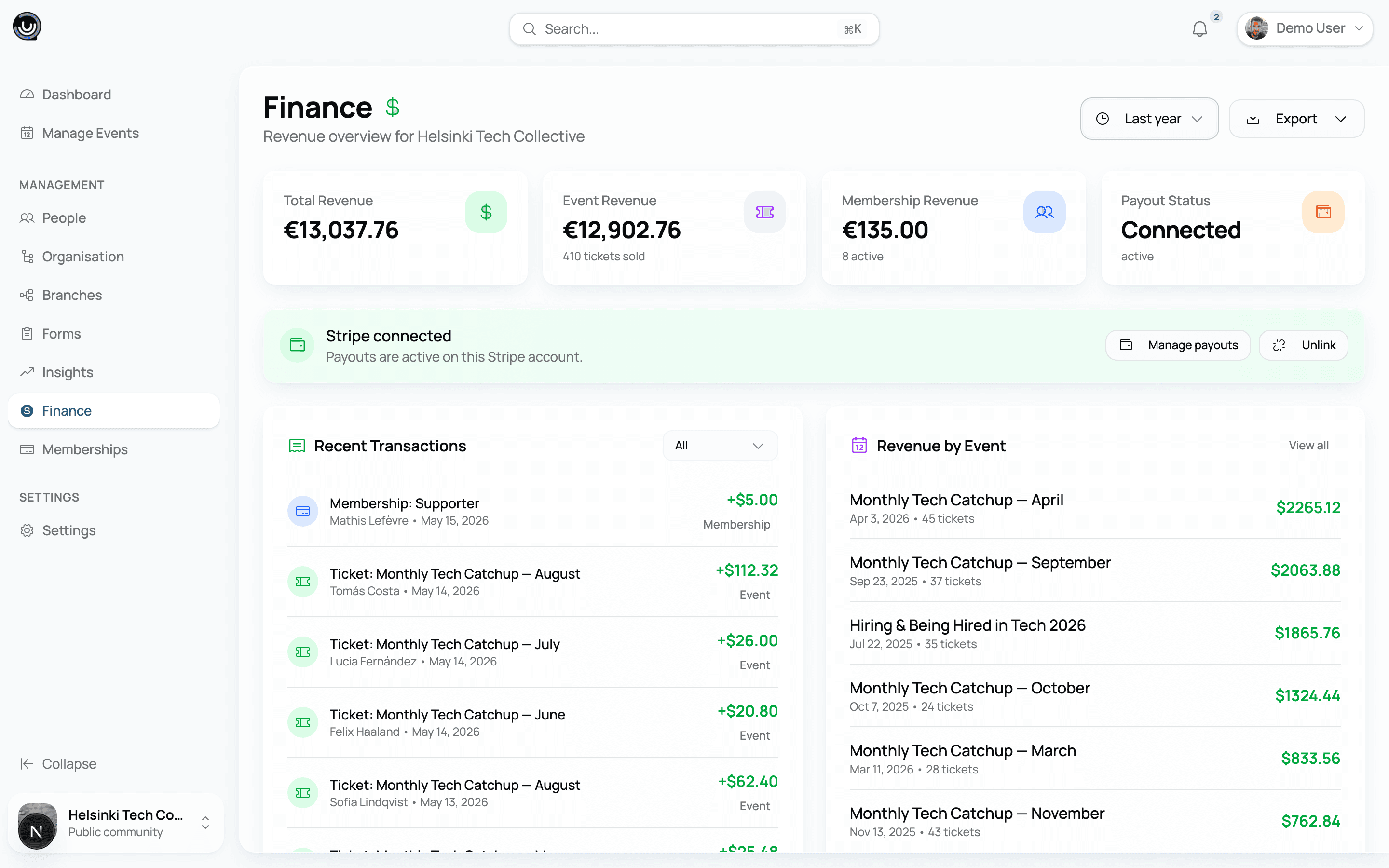 Finance